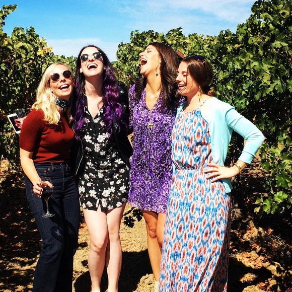 DVF purple silk mini dress - Picture 2 of 2